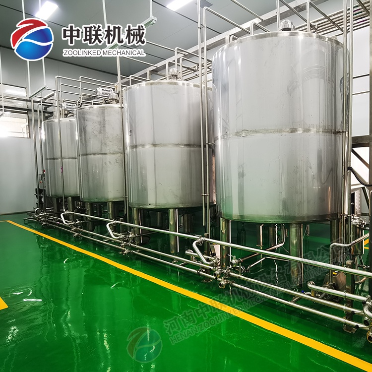 全自動山楂醋飲料生產(chǎn)線設備
